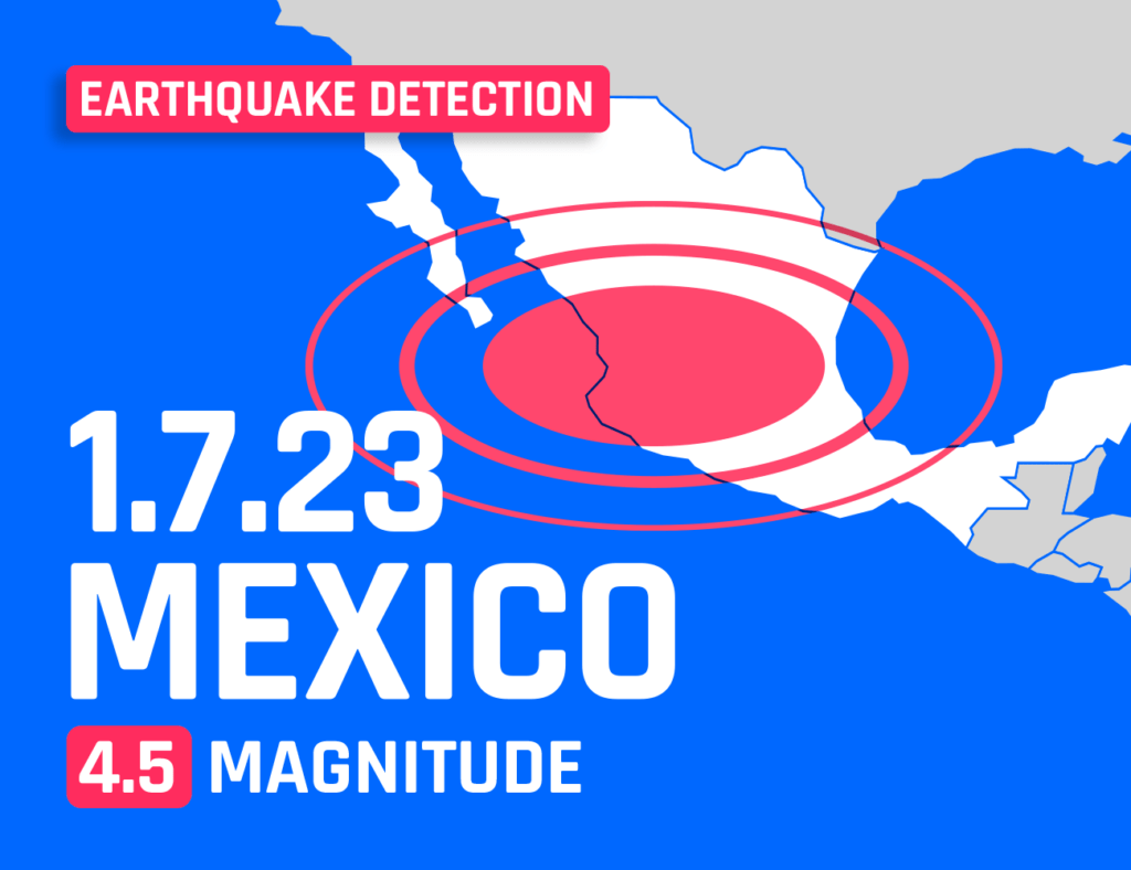 SeismicAI Alerts on Magnitude 4.5 Earthquake in Mexico SeismicAI EEW